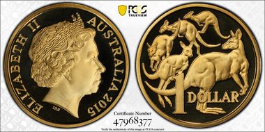 2015 $1 PR69DCAM