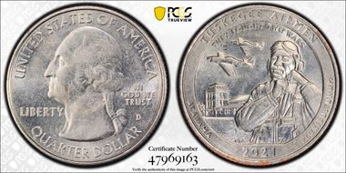2021-D 25C Tuskegee Airmen NP N1