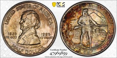 1925 50C Fort Vancouver MS67