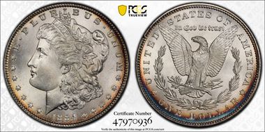 1884 $1 MS67