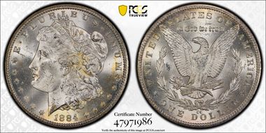 1884-CC $1 MS63
