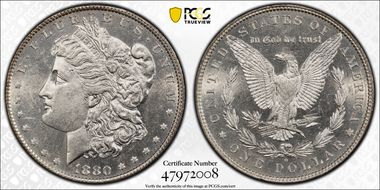 1880-O $1 MS61
