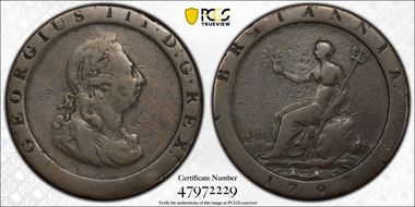 1797 1D S-3777 10 Leaves VG10BN