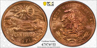 1971-Mo 20C KM-440 MS67RD