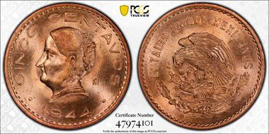 1944-Mo 5C KM-424 MS65RD