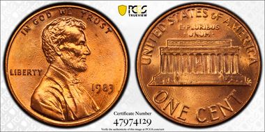 1983 1C MS66RD