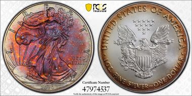 2020 $1 Silver Eagle MS68