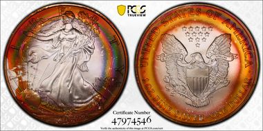 2004 $1 Silver Eagle MS69