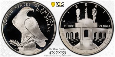 1984-S $1 Olympic PR69DCAM