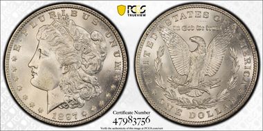 1897 $1 MS66