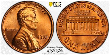 1972 1C DDO, FS-101 MS65RD