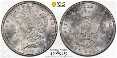 1900 $1 MS64