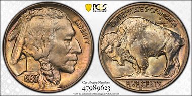 1938-D 5C Buffalo MS66