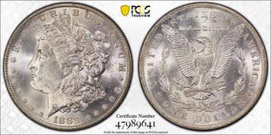 1883-O $1 MS63