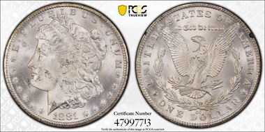 1881-CC $1 GSA Hoard MS64