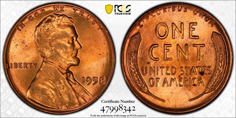 Cert 47998342 - Coin Image