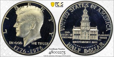 1976-S 50C Silver PR66DCAM