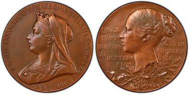 1897 Medal Eimer-1817a Bronzed AE SP1