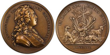 "1725" Medal Divo-65 Bronzed AE Restrike SP64