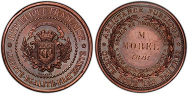 (1880-DT) Medal Public Assistance Ae Corne SP1BN