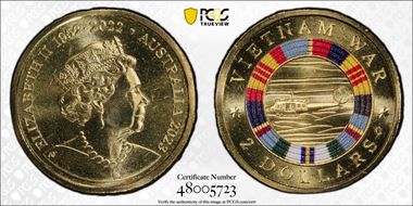 2023-C $2 Vietnam War Colorized MS67