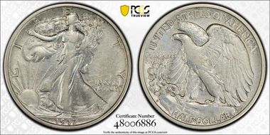 1917-S 50C Reverse N1