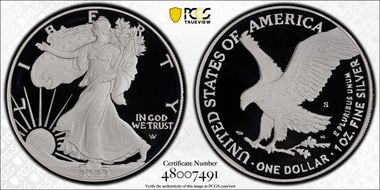 2023-S $1 Silver Eagle PR69DCAM