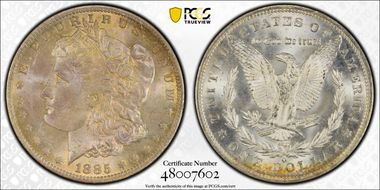 1885-O $1 MS65
