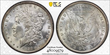 1890-O $1 MS64