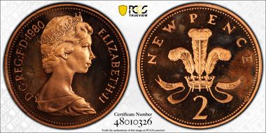 1980 2p S-C1 New Pence PR66DCAM