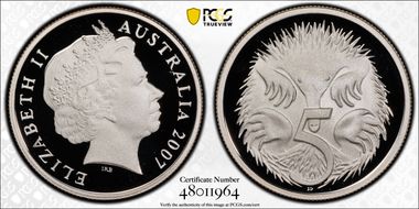 2007 5C Silver PR70DCAM