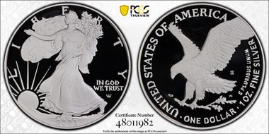 2023-S $1 Silver Eagle First Strike PR69DCAM