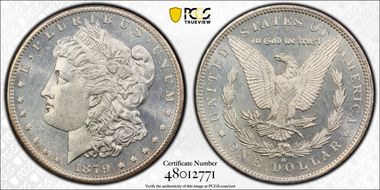 1879-O $1 MS63PL