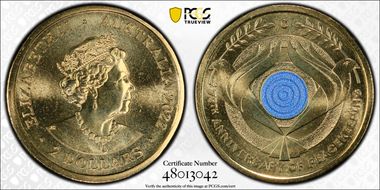 2022-C $2 Peacekeeping Colorized MS69