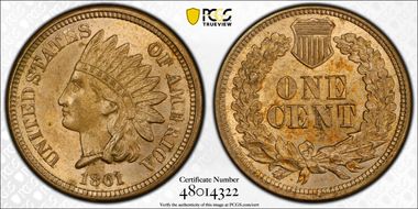1861 1C MS62