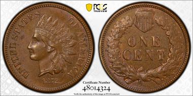 1872 1C MS62BN