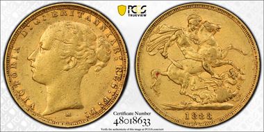 1883-M Sov S-3857C WW Complete XF45