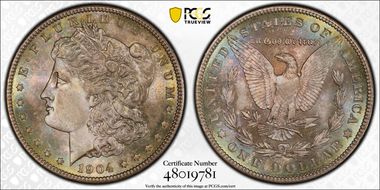 1904 $1 MS66