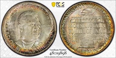 1946-S 50C Booker T. Washington MS67