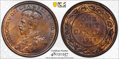 1918 1C MS63BN
