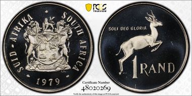 1979 Rand Silver PR69DCAM
