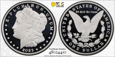 2023-S $1 Morgan Dollar PR70DCAM