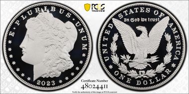 2023-S $1 Morgan Dollar PR70DCAM