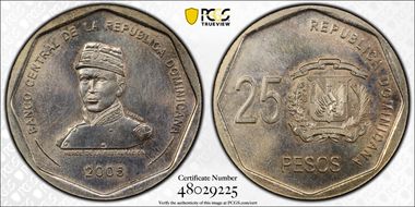2005 25 Peso MS64