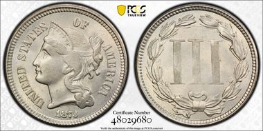 1873 3CN Open 3 MS63