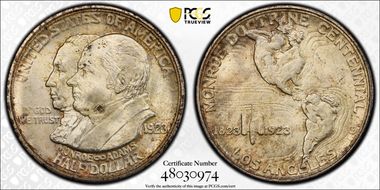 1923-S 50C Monroe MS66