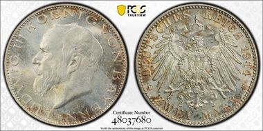 1914-D 2 Mk J-51 MS65