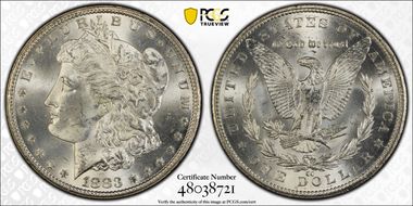 1883-CC $1 MS64