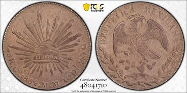 1884-Ca MM 8 R Ca67 MS62