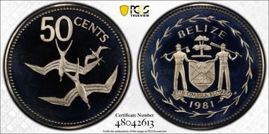 1981-FM 50C KM-50 Copper-Nickel PR69DCAM